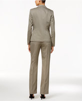 Thumbnail for your product : Le Suit One-Button Striped Pantsuit