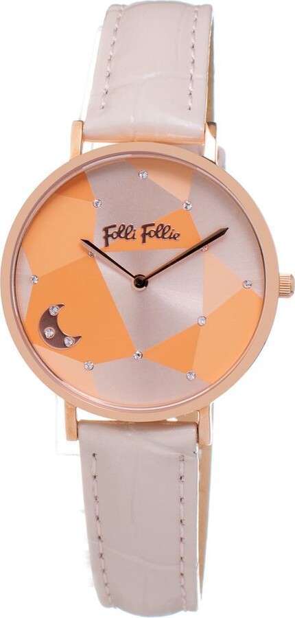 Folli Follie Leather Women's Watch