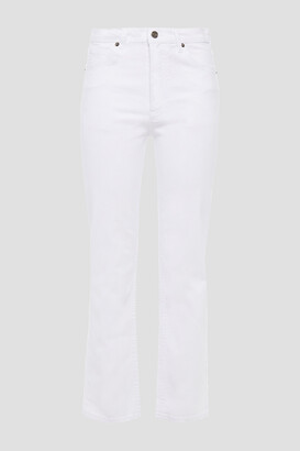 Mathurin cropped high-rise straight-leg jeans