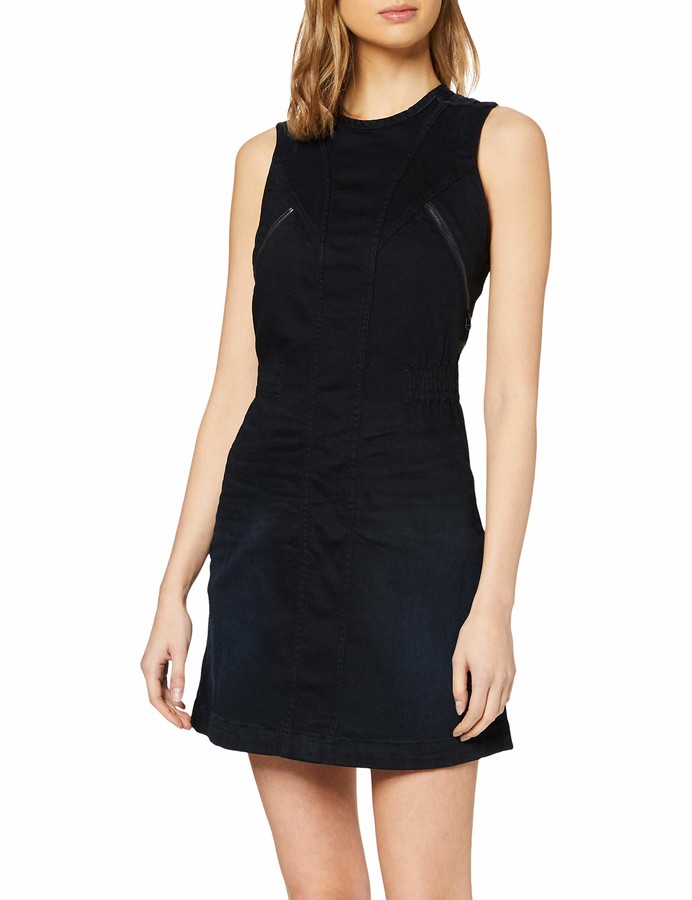 xinva slim flare funnel dress