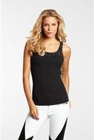 Thumbnail for your product : GUESS Sleeveless Embellished Perfect Tank