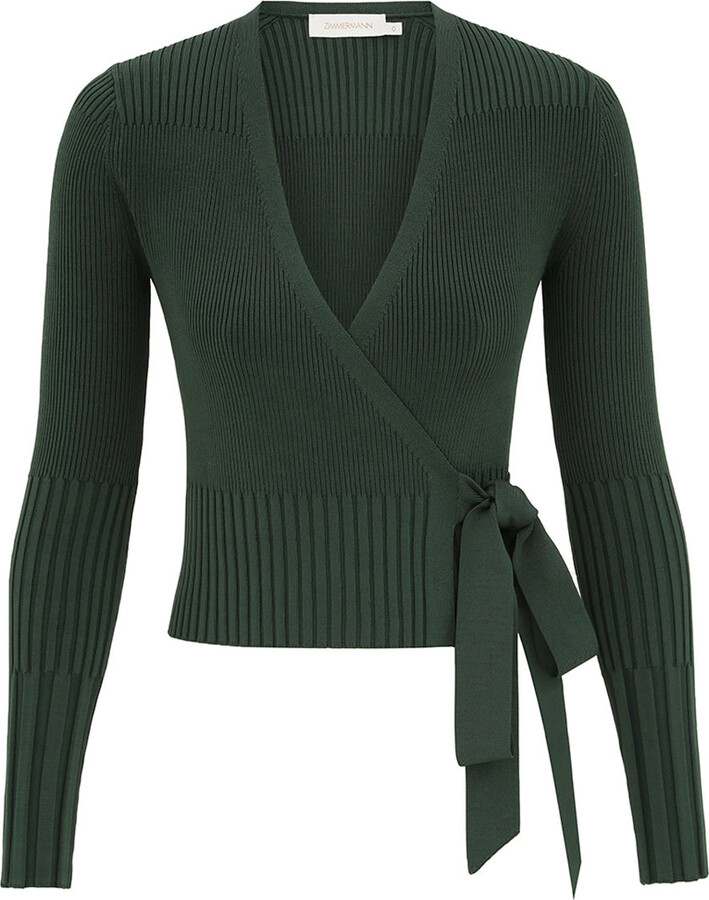 Zimmermann Rib Wrap Cardigan