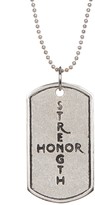 Thumbnail for your product : Tommy Bahama Sterling Silver Strength/Honor Necklace