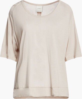 Varley Nava cutout TENCEL™ and linen-blend jersey T-shirt