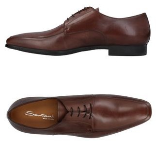 santoni lace up shoes