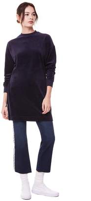 Juicy Couture VELOUR SIDE LACE UP SHIFT DRESS