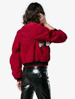 Thumbnail for your product : Haider Ackermann quilted cotton bomber jacket