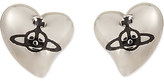 Thumbnail for your product : Vivienne Westwood New heart stud earrings