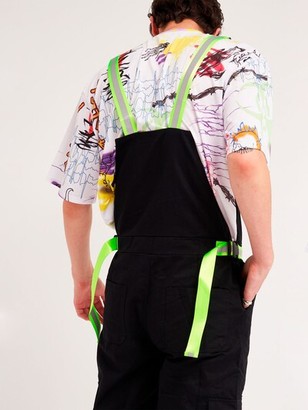 Jaded London Cotton Overalls W/ Reflective Buckles