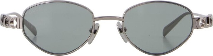 Gucci Eyewear Oval Frame Sunglasses