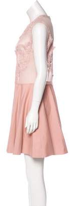 Lover Lace Mini Dress Pink Lace Mini Dress