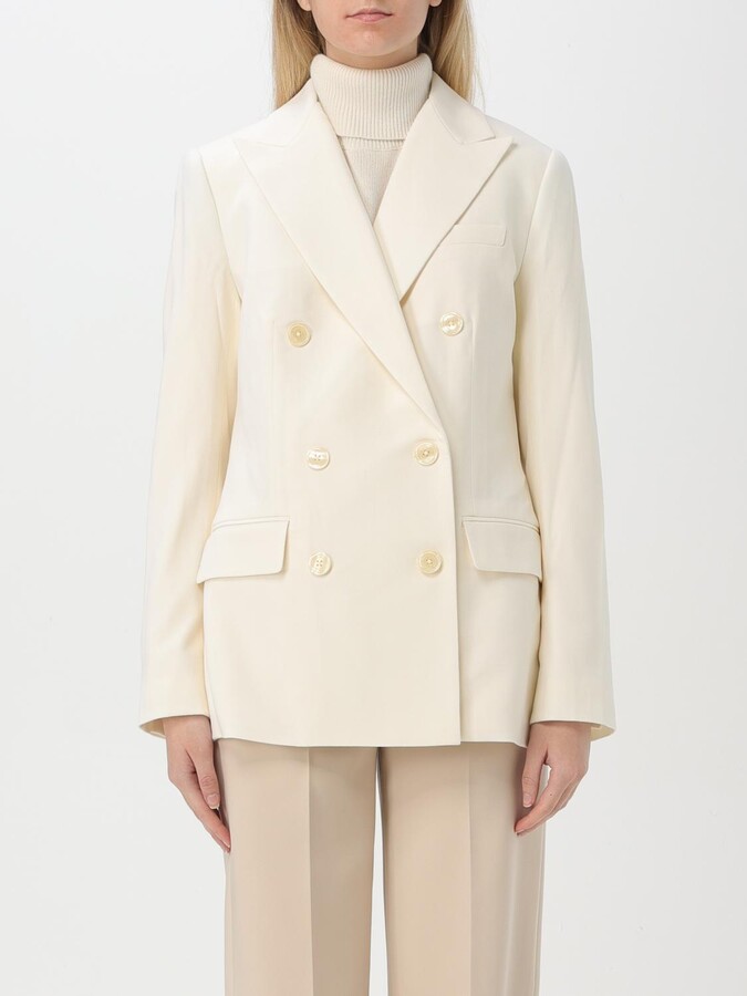 Lauren Ralph Lauren Jacket Woman color Yellow Cream