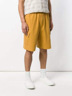 Cmmn Swdn drawstring fitted shorts