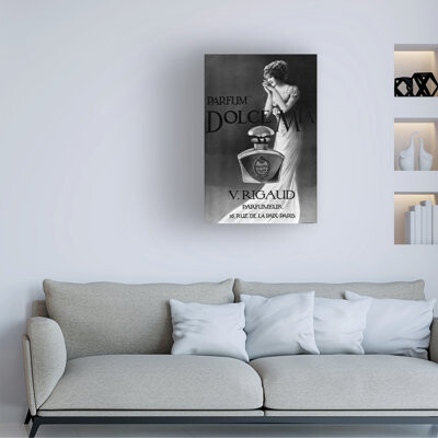 Winston Porter Unknown Artist Dolce Mia Perfume By Rigaud Perfumer 1913 Mary Garden, Scottish Soprano Canvas Art