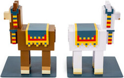 Ukonic Minecraft 6-Inch Llama Bookends | Set of 2