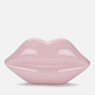 Lulu Guinness Women's Lips Perspex Clutch Bag Dusky Pink