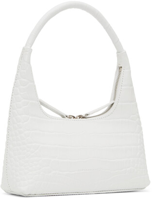 Marge Sherwood White Croc Leather Bag