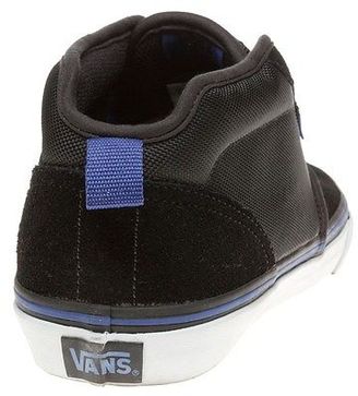 Vans New Mens Black Atwood Suede Trainers Chukka Boots Lace Up