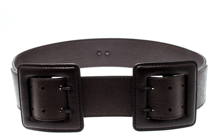 double buckle waist belt