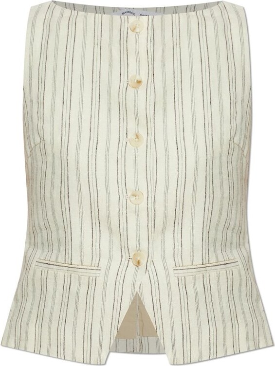 Samsoe & Samsoe Saloves Striped Vest