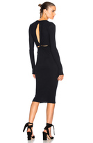 Thumbnail for your product : Enza Costa Back Drape Dress in Blue.