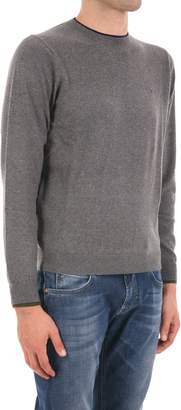Sun 68 Round Neck Cotton-cashmere Blend Sweater