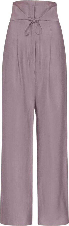 BONDI BORN Porto-Vechhio Trouser In Amethyst