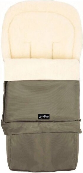 Cover Baby LLC Cover Baby 0-3 Years Scandinavian Organic Wool Adjustable Footmuff in Olive