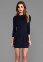 Thumbnail for your product : Susana Monaco Diagonal Pleat 17" Dress