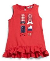 Thumbnail for your product : Hartstrings Infant's Ruffled Popsicle Patch Top