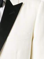 Thumbnail for your product : Saint Laurent peaked lapel monochrome blazer