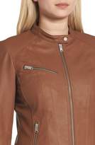 Thumbnail for your product : Andrew Marc Felicity Leather Moto Jacket