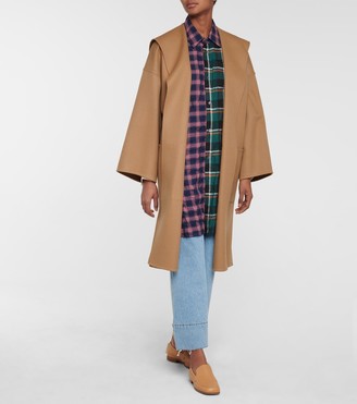 Loewe Belted wool and cashmere coat