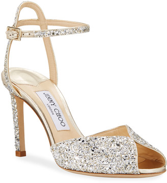 jimmy choo emily 85 champagne