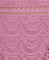 Thumbnail for your product : Becca Color Play Crochet High-Waist Bikini Bottoms