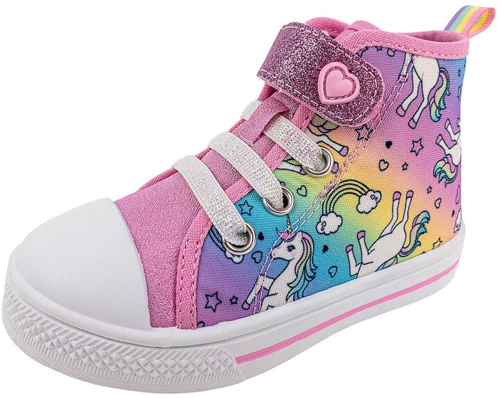 RAINBOW DAZE Rainbow Hi Top Athletic Shoe ShopStyle