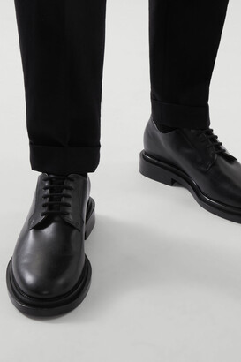 COS Leather Derby Shoe - ShopStyle