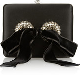 Thumbnail for your product : Alexander McQueen Embellished satin box clutch