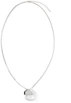 Thumbnail for your product : Addition Elle Long Necklace With Clear Stone Pendant