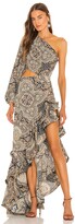 Thumbnail for your product : Bronx and Banco Paisley Gown