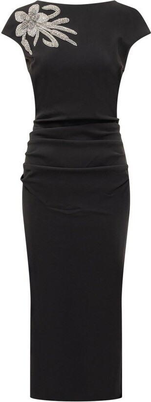 Chiara Boni Embellished Midi Dress