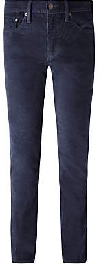 Levi's 511 Slim Fit Corduroy Trousers, Nightwatch Blue