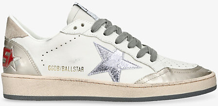 Golden Goose Womens White Women's Ball Star Leather Low-Top Trainers Eur 39 / 6 Uk Women