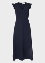Thumbnail for your product : Hobbs London Vivien Satin Midi Dress