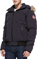 Thumbnail for your product : Canada Goose Borden Fur-Hood Bomber Jacket, Navy