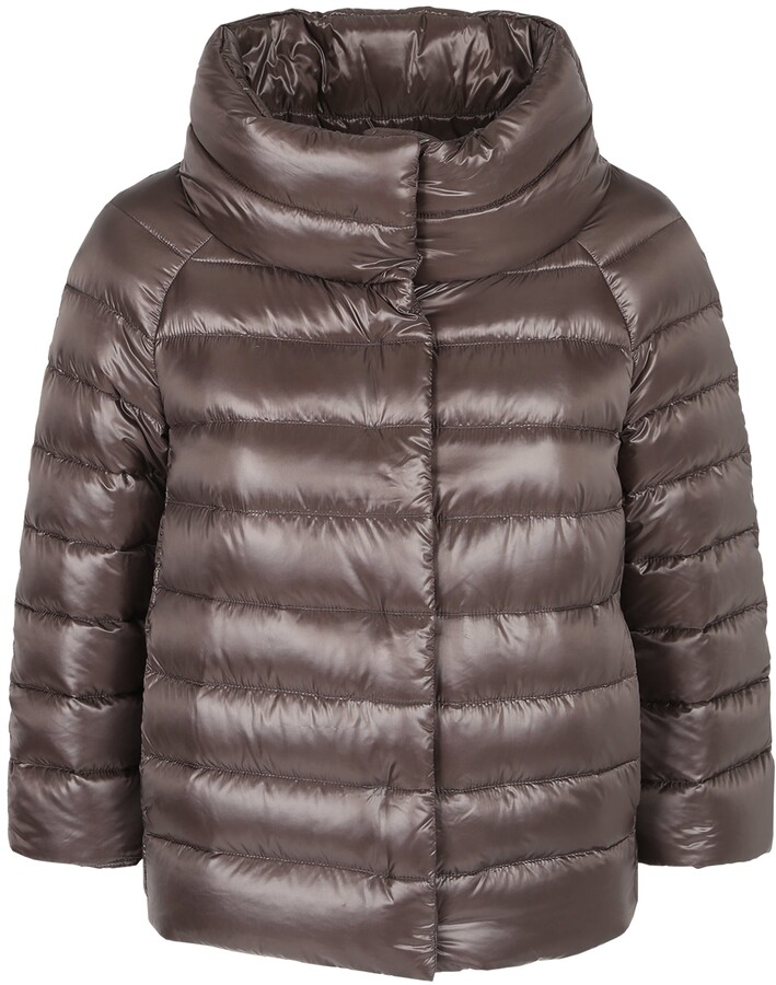 three quarter length down jacket