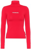 Thumbnail for your product : Vetements Logo turtleneck top