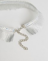 Thumbnail for your product : Suzywan DELUXE Suzywan Holographic Sequin Fringe Choker