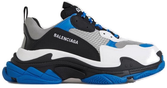 blue balenciaga sneakers