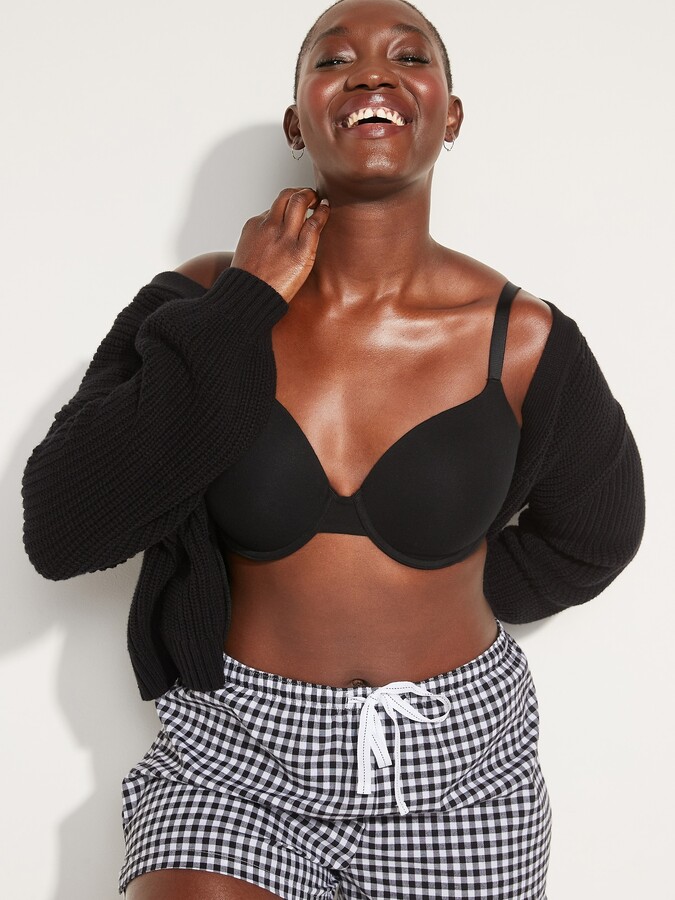 Old Navy Jersey Full-Coverage Underwire Bra for Women - ShopStyle
